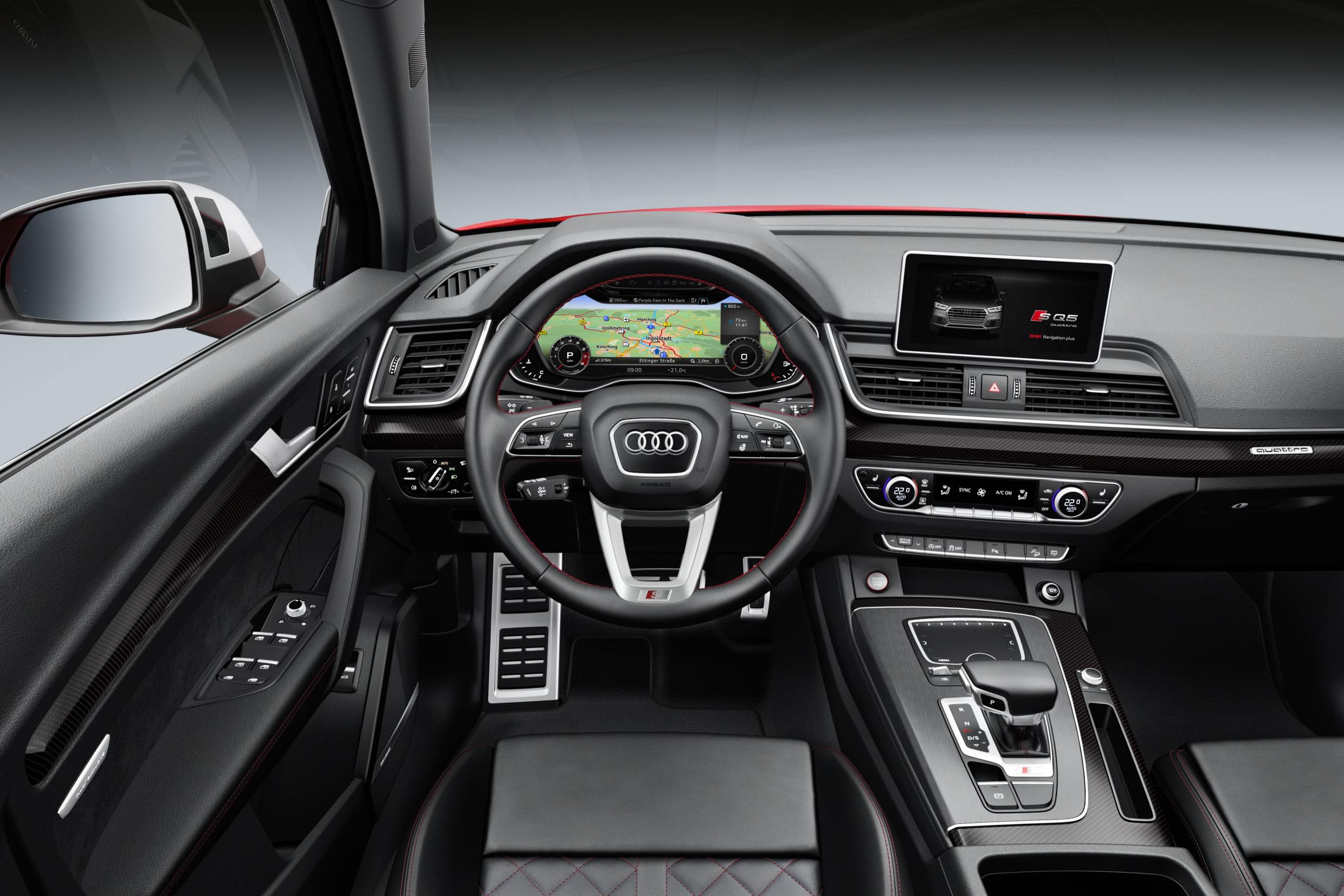 Audi SQ5 interior dashboard